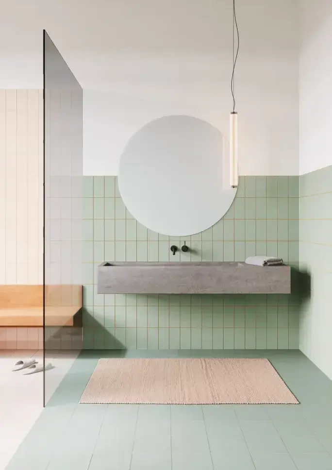 łazienka modern organic