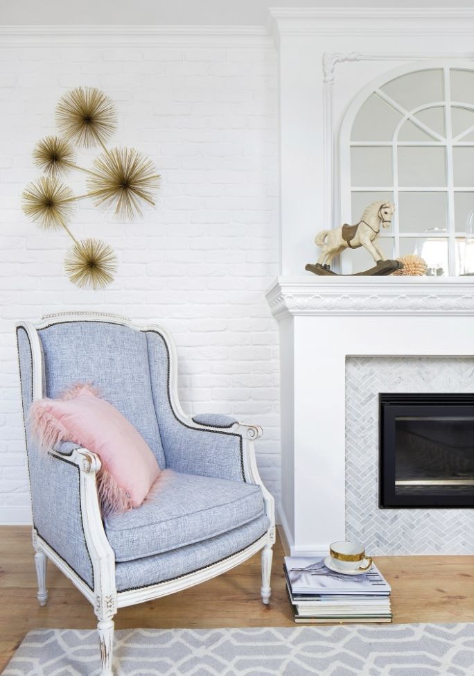 biała cegła na ścianę