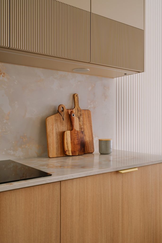 kuchnia z frontami laminowanymi