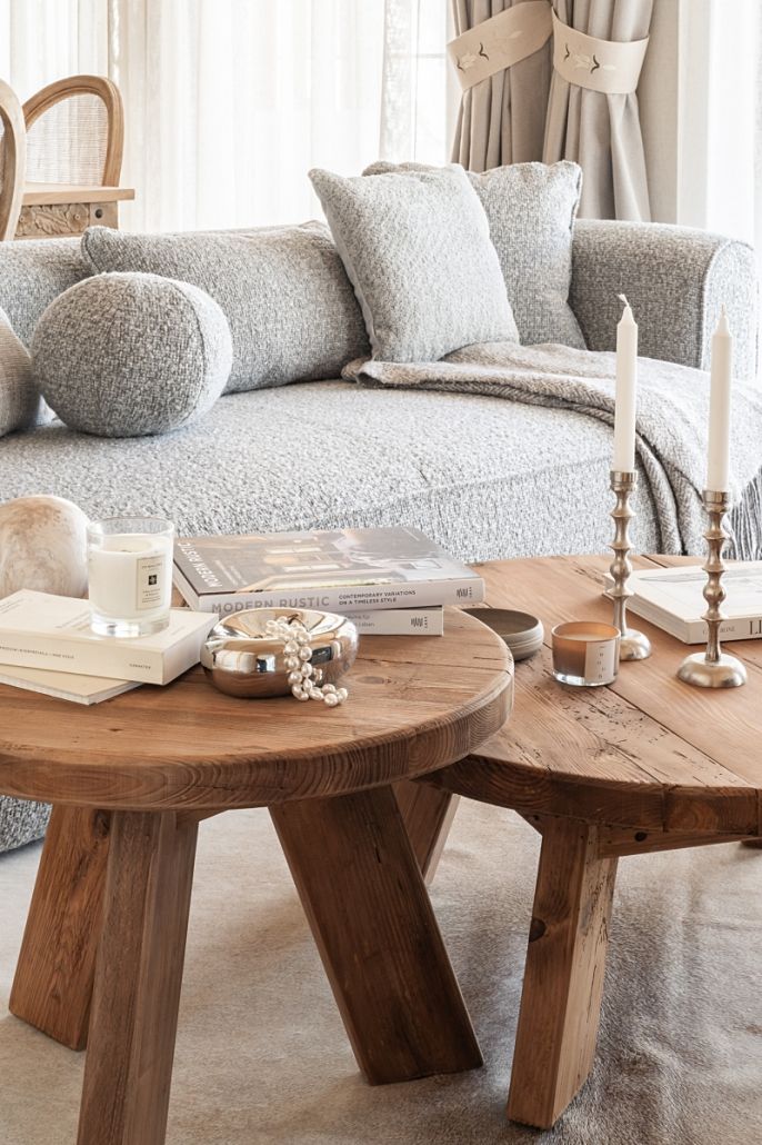 eleganckie i przytulne wnętrza domu w górach