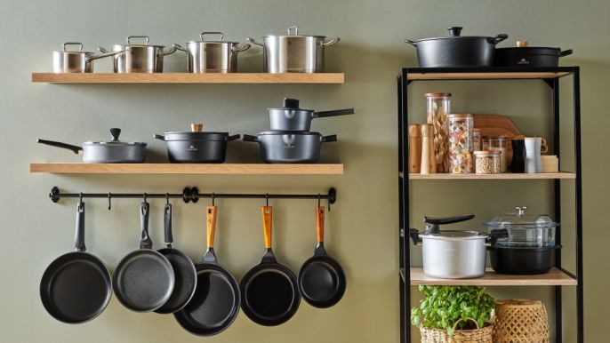 małe i duże kuchnie praktyczne rozwiązania