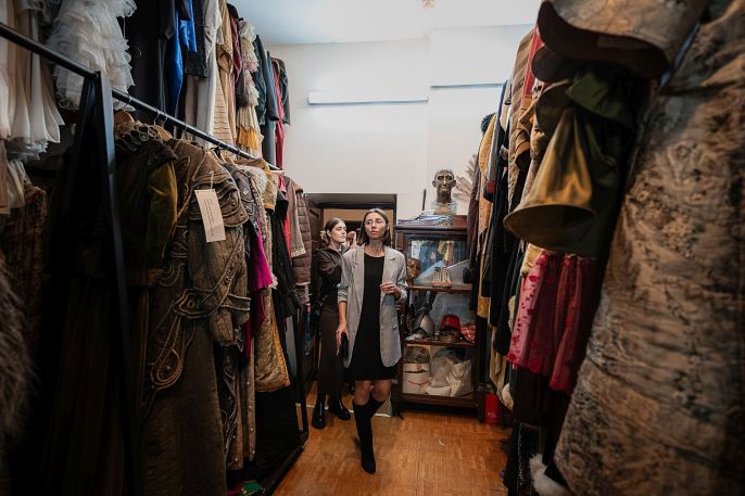 architekci w pierwszym rzędzie Teatru Starego w Krakowie