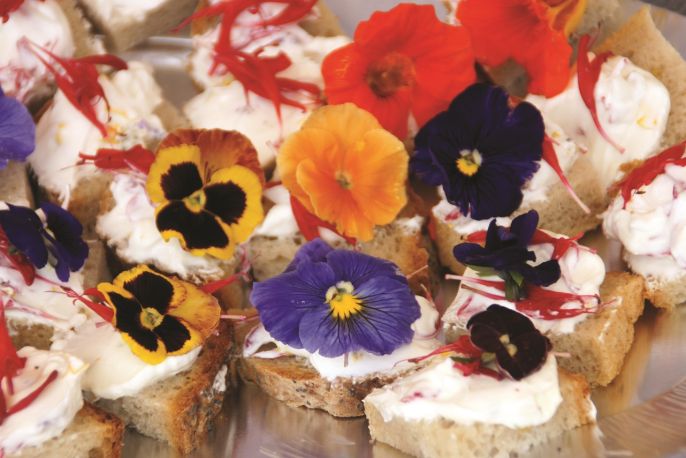 Potrawy z jadalnych kwiatów