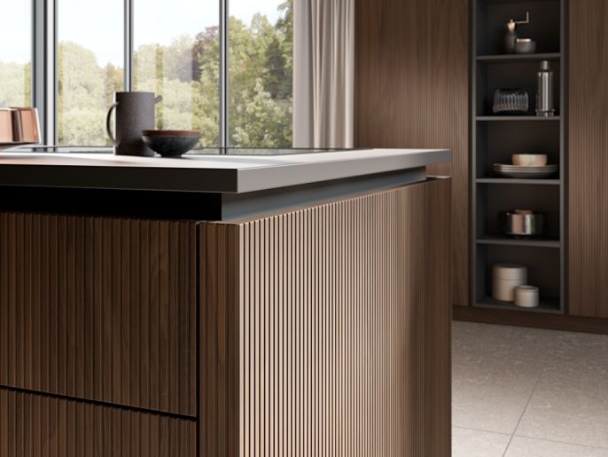 fronty drewniane ryflowane