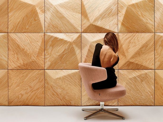 drewniane panele ścienne 3D