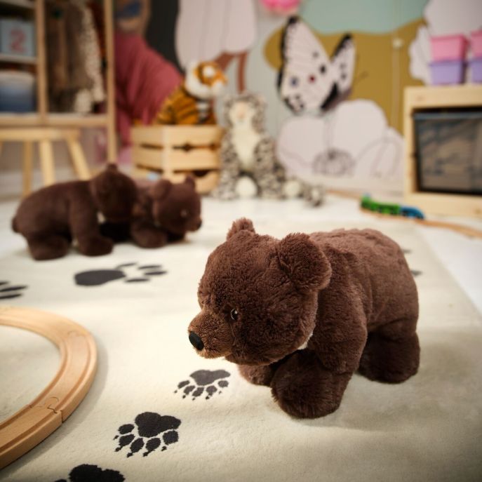 IKEA ALPTALL pluszaki i dodatki do pokoju dziecka