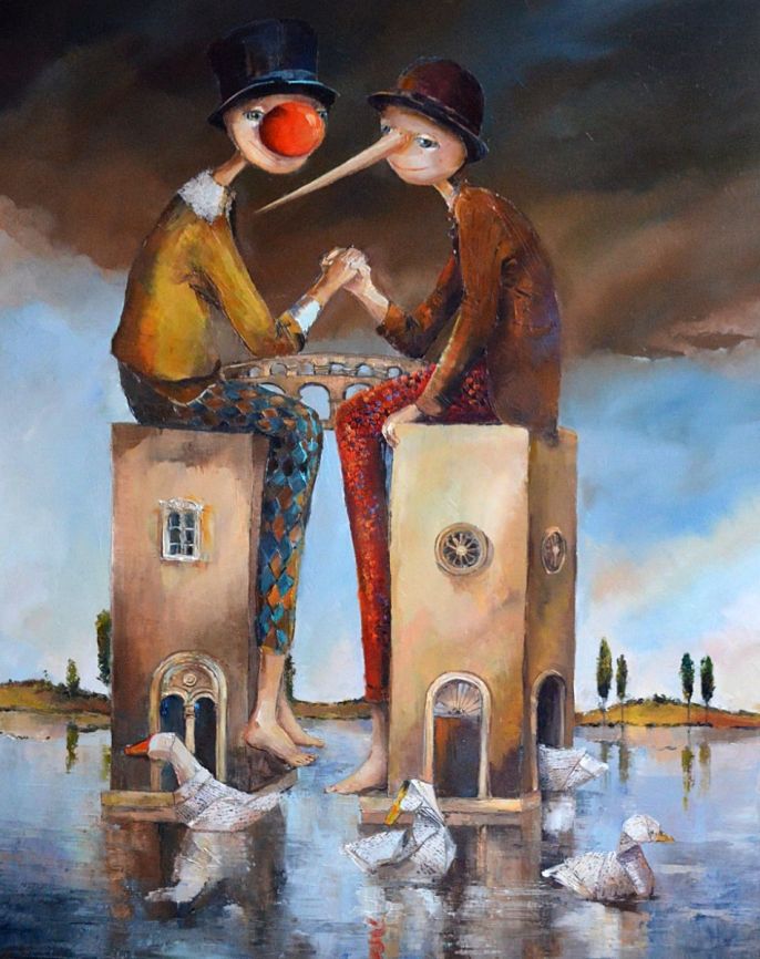 wystawa polskich artystów i artystek w Pałacu w Jabłonnie