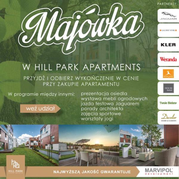  Majówka w Hill Park Apartments