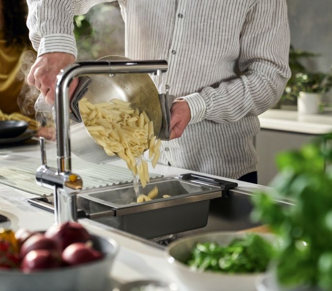 modułowy organizer do zlewu