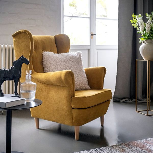fotel tapicerowany nie tylko do dużego salonu