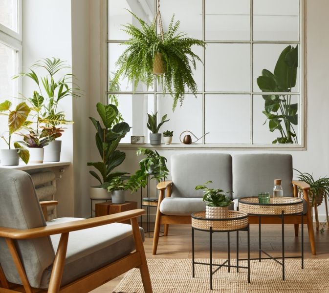 biophilic design zaproś naturę do wnętrza swojego domu