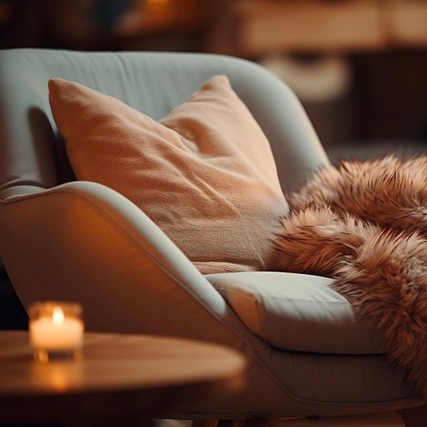 fotel z podnóżkiem – do jakiego wnętrza pasuje