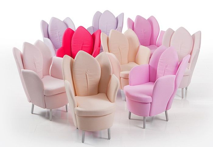 Fotele Morning dew, Bruehl. Fotel jak z baśni