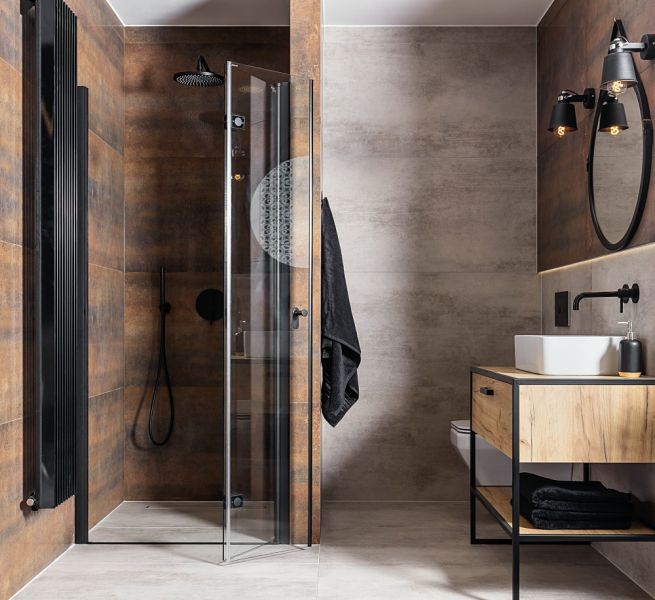 czarne baterie łazienkowe jak utrzymać je w czystości