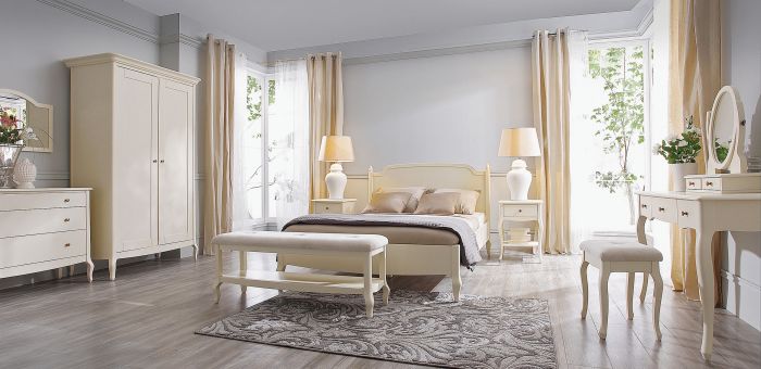 Kremowa sypialnia od ADB Furniture. Sypialnia w kremowych kolorach od ADB Furniture