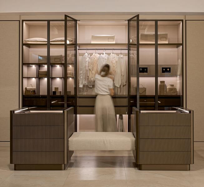 Luksusowa garderoba na wymiar Fashion Room od ernestrust