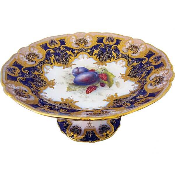 Patera Royal Worcester Fruit powstała w latach 1913-1925