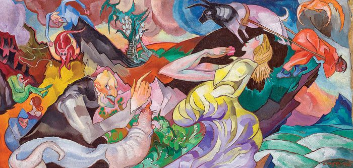 Sonia Delaunay Trzy symultaniczne sukienki