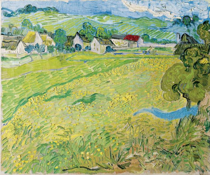 Vincent van Gogh, Les Vessenots en Auvers , Museo Thyssen-Bornemisza.