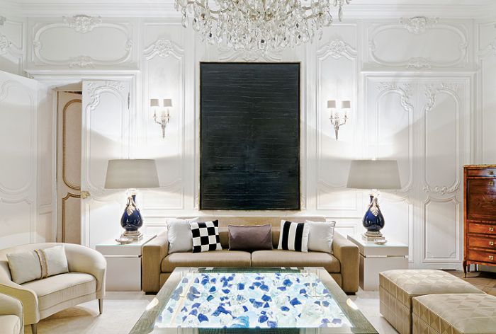 Luksusowe wnętrza po francusku