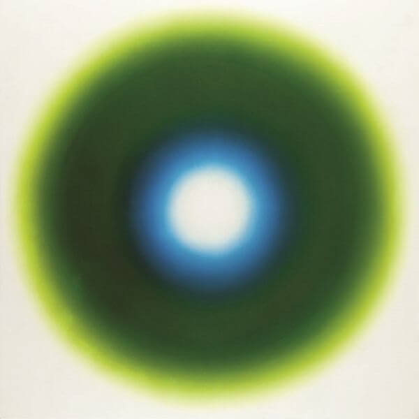 E 6 , olej na płótnie, 1965 r. Wojciech Fangor – sztuka optyczna