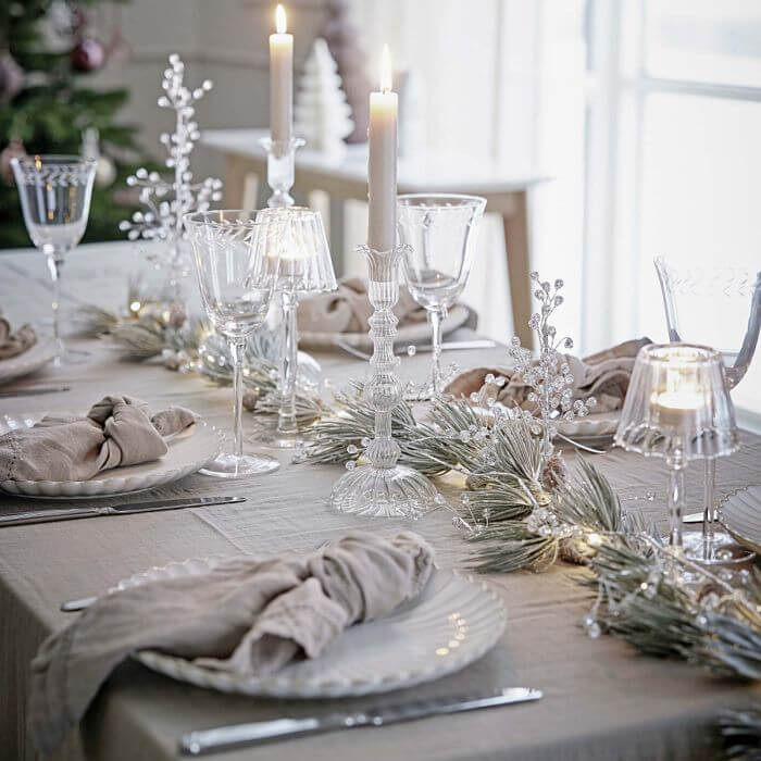 dekoracje stołu wigilijnego