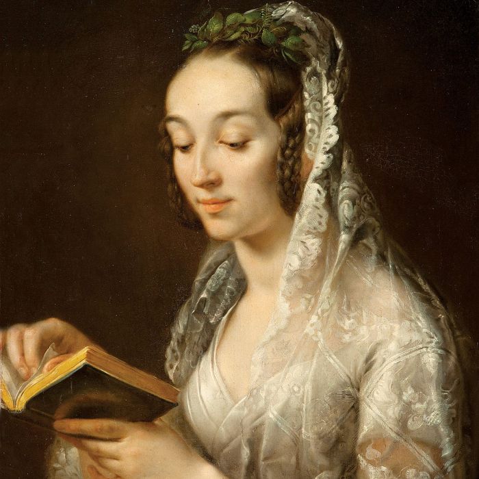 Portret żony w stroju ślubnym (Anastazja z Głowackich) , 1835 r.