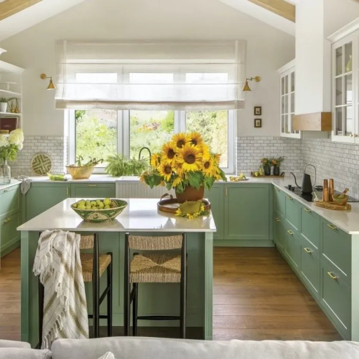 aranżacje okna w kuchni