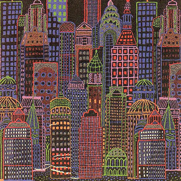 Artystka domowa. Tapeta, tkanina, projektantka, zofia rostad