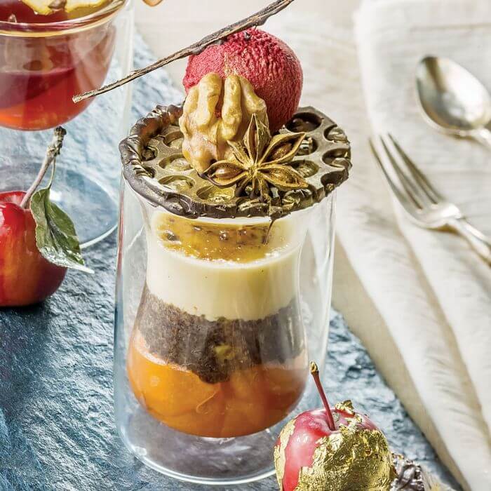 Brûlée z makiem, kumkwatem i pomarańczówką