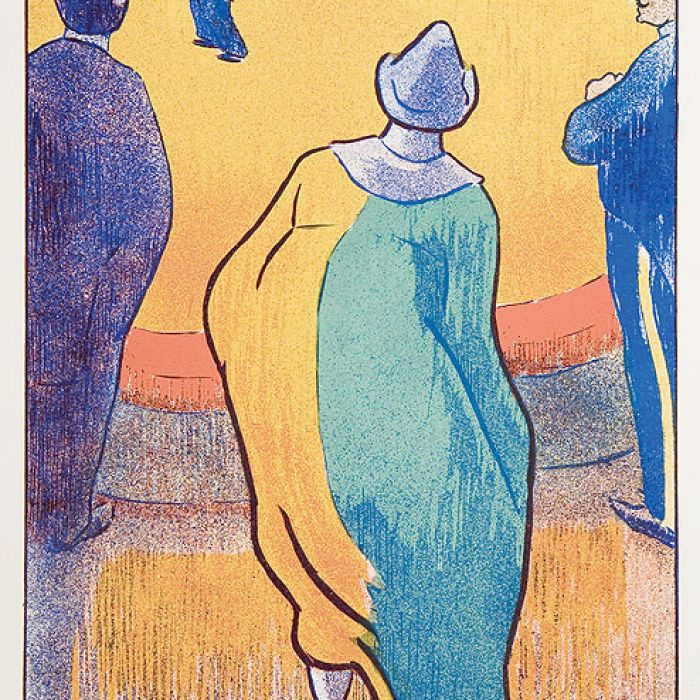 Henri-Gabriel Ibels W cyrku – arena cyrkowa , 1893 r.