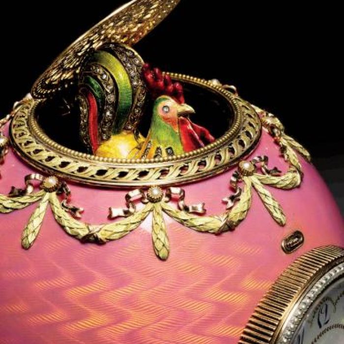 Jajko Fabergé Rotschidów, które w 2007 roku osiągnęło na aukcji cenę 18,5 mln dolarów, fot. BE