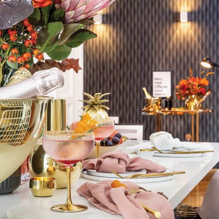 eleganckie szkło do szampana whisky i koktajli