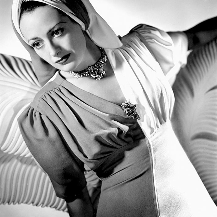 Joan Crawford, 1940 r. Biżuteria z Hollywood