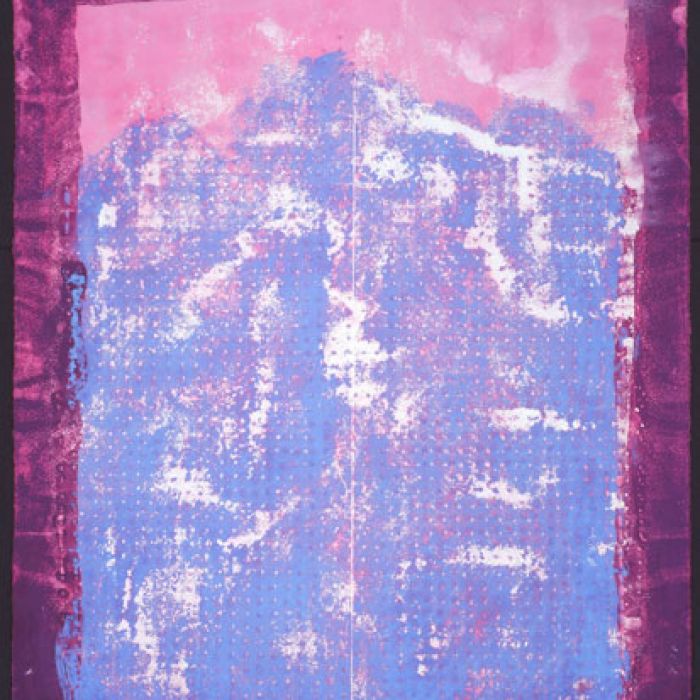 Józef Hałas, bez tytułu, gwasz na papierze, 46 x 70 cm, 2005 r., Platon Galeria Sztuki
