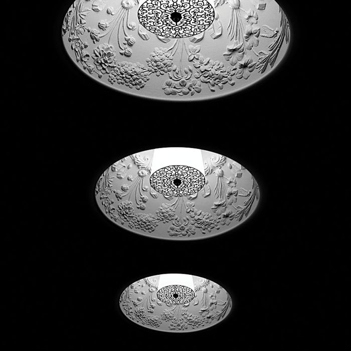 Lampa Skygarden (podniebny ogród) powstała dla firmy Flos, włoskiego giganta oświetleniowego.