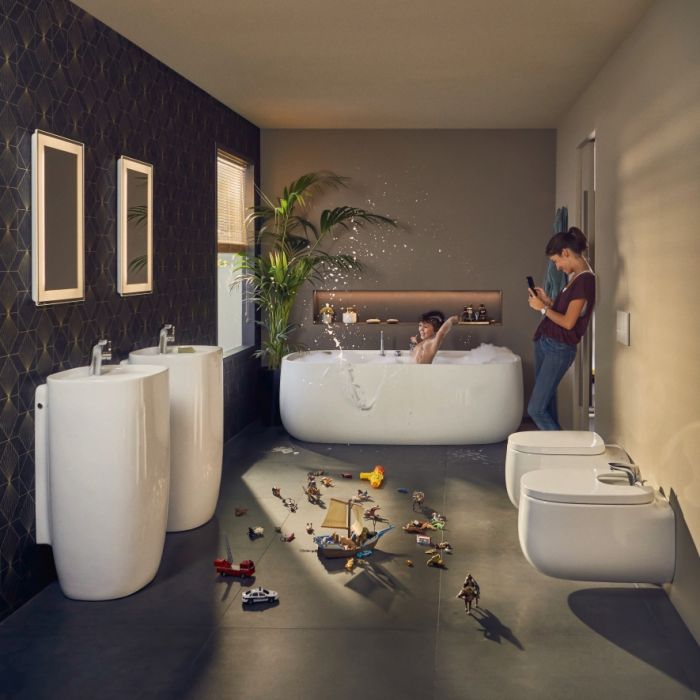 jak urządzić łazienkę dla rodziny z dziećmi