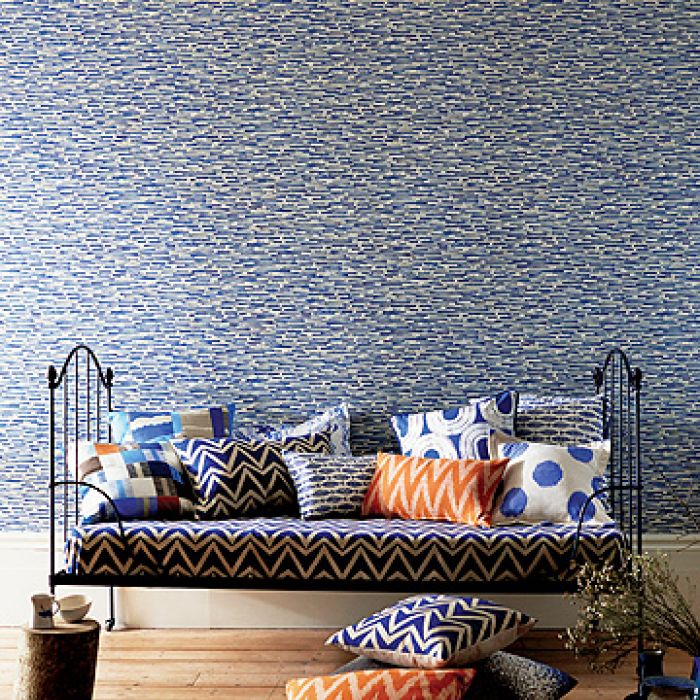 Mata i poduchy w kolorze morskim: Tatami, Takumi, Samaki.