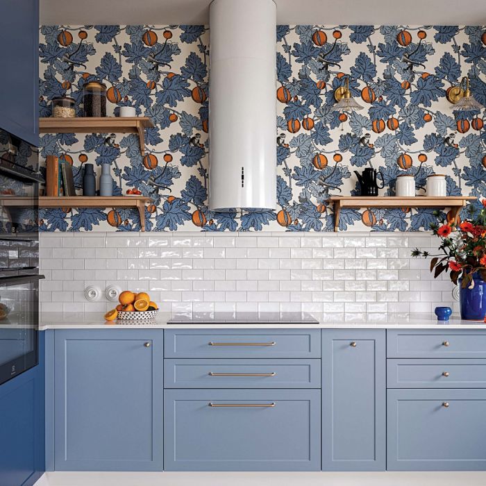 odważne kolorowe mieszkanie w Gdańsku