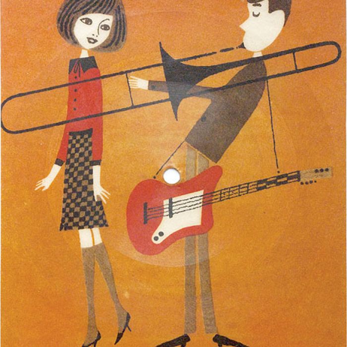 Pan przygrywa pani na puzonie, a jak trzeba będzie, to i na elektrycznej gitarze, czyli jazzman i bigbitowiec w