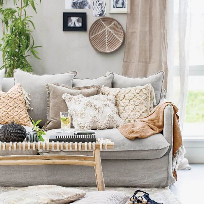 naturalne wnętrza aranżacje