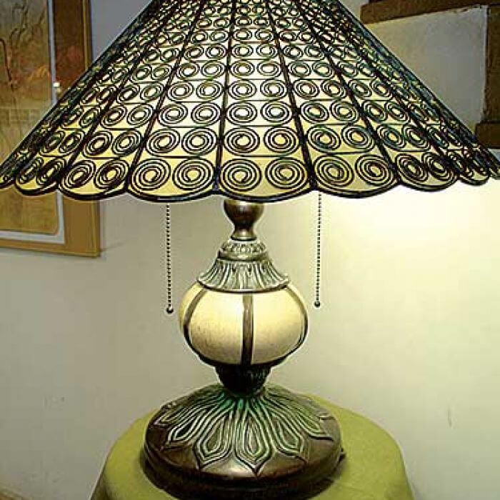 Rękodzieło z pracowni lamp Tiffany i art déco. MAGEDI - EDWARD MAGDZIARZ