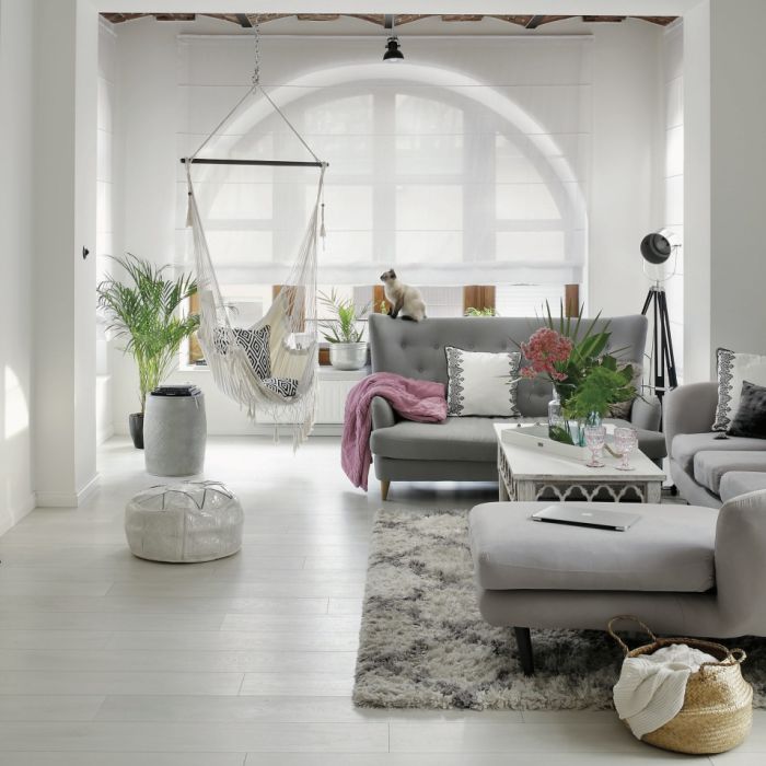 salon w stylu skandynawskim