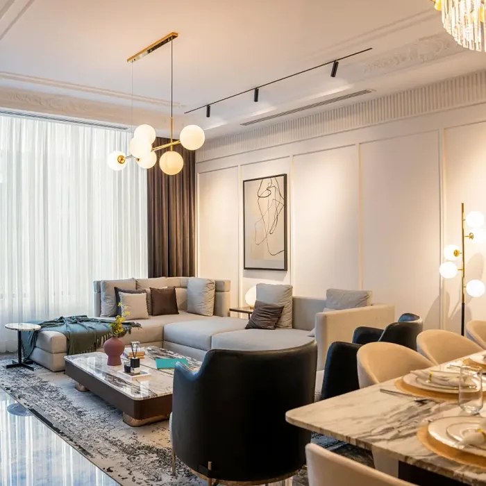 światło które buduje atmosferę we wnętrzu