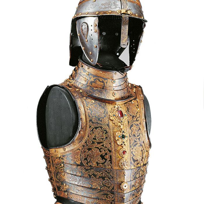 Szyszak i półzbroja Stefana Batorego, ok. 1560 r.