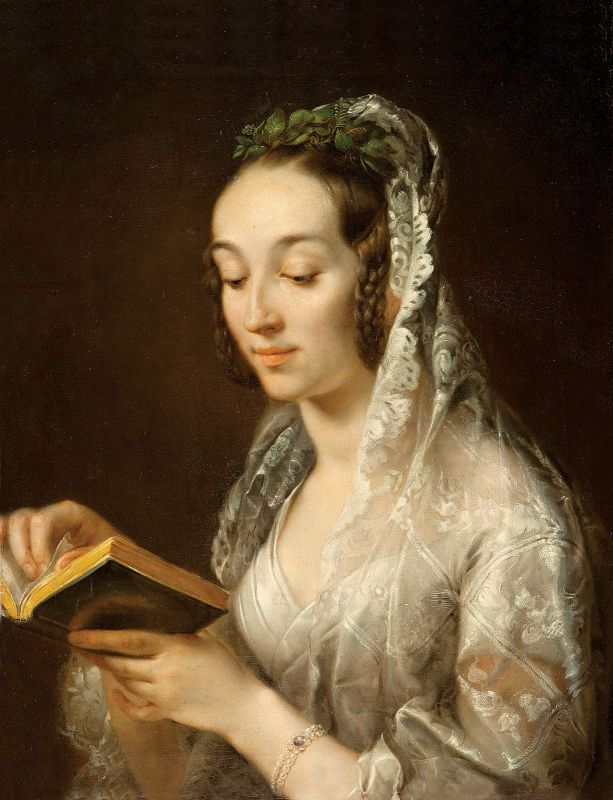 Portret żony w stroju ślubnym (Anastazja z Głowackich) , 1835 r.