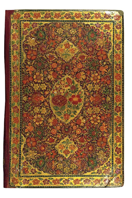 Okładka koranicznego poematu, laka, XIII w., Indie