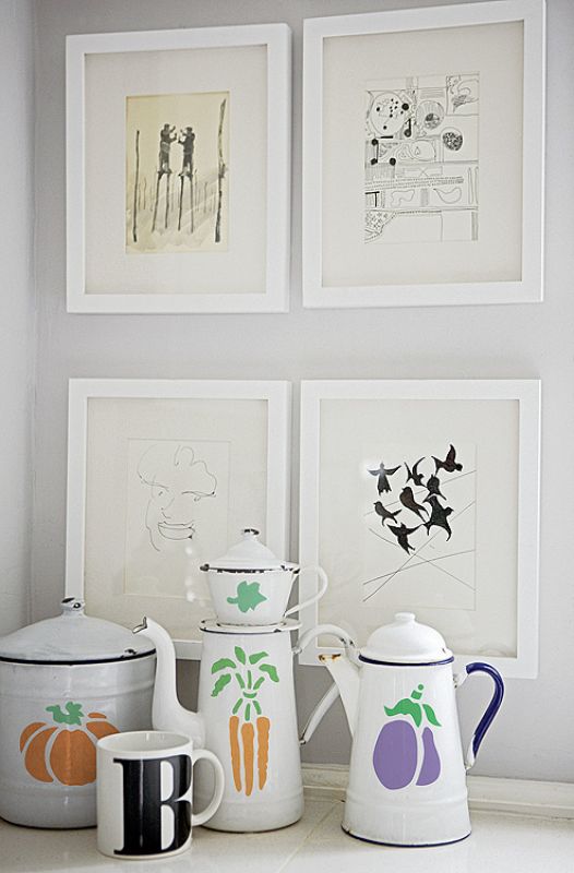 Szablony do malowania warzyw