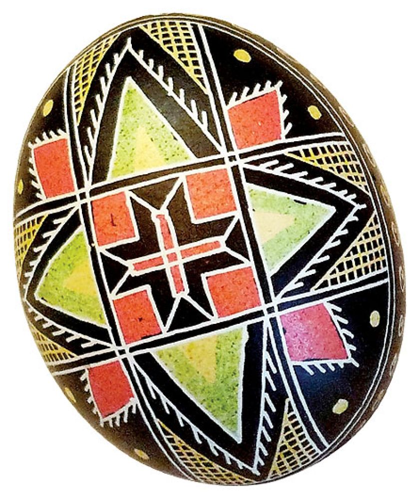 Technika batikowa, fot. Muzeum rolnictwa w Ciechanowcu.