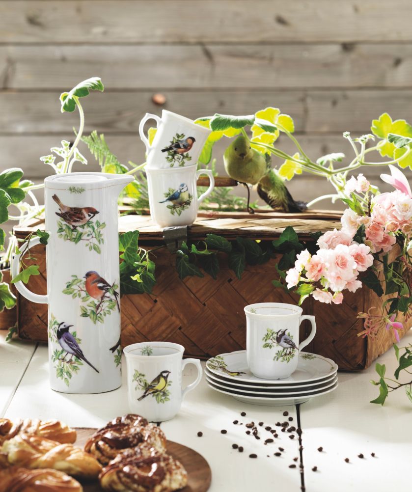 Filiżanki do kawy z serwisu Norden Birds, Fyrklövern, fyrklovern.pl